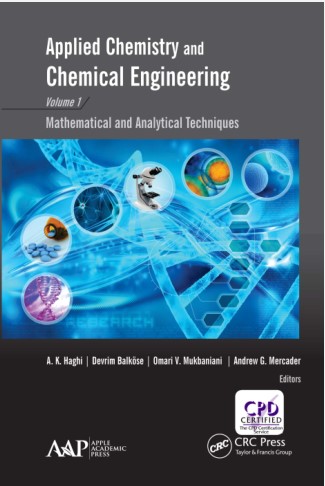 Book cover: Applied chemistry and chemical engineering: mathematical and analytical techniques