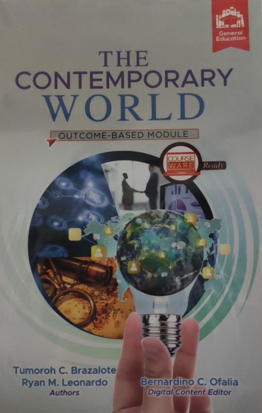 Book cover: The Contemporary world