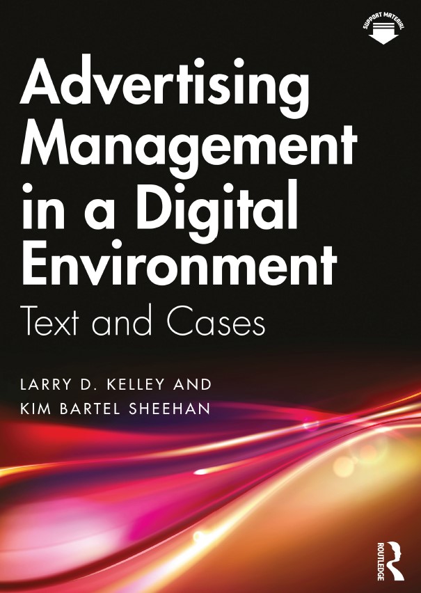 Book cover: Advertising management in a digital environment : text and cases