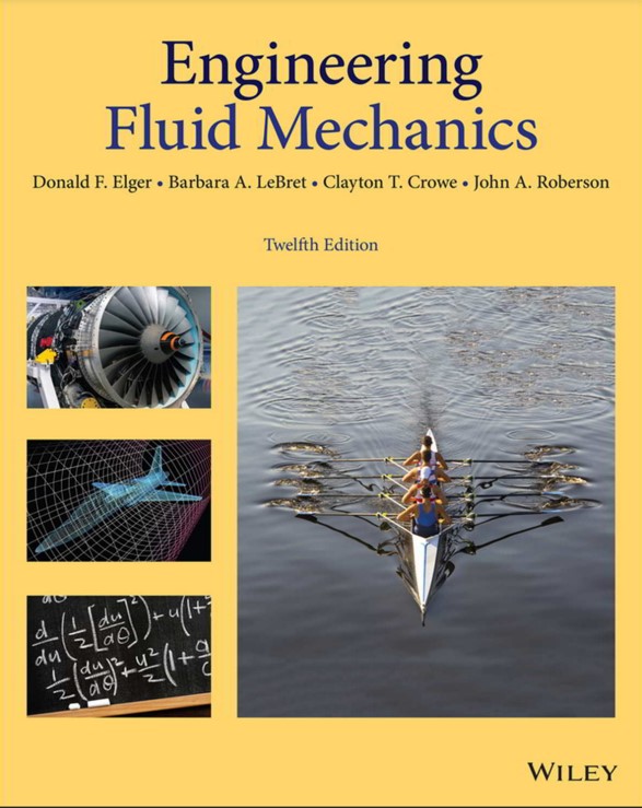 Book cover: Engineering fluid mechanics