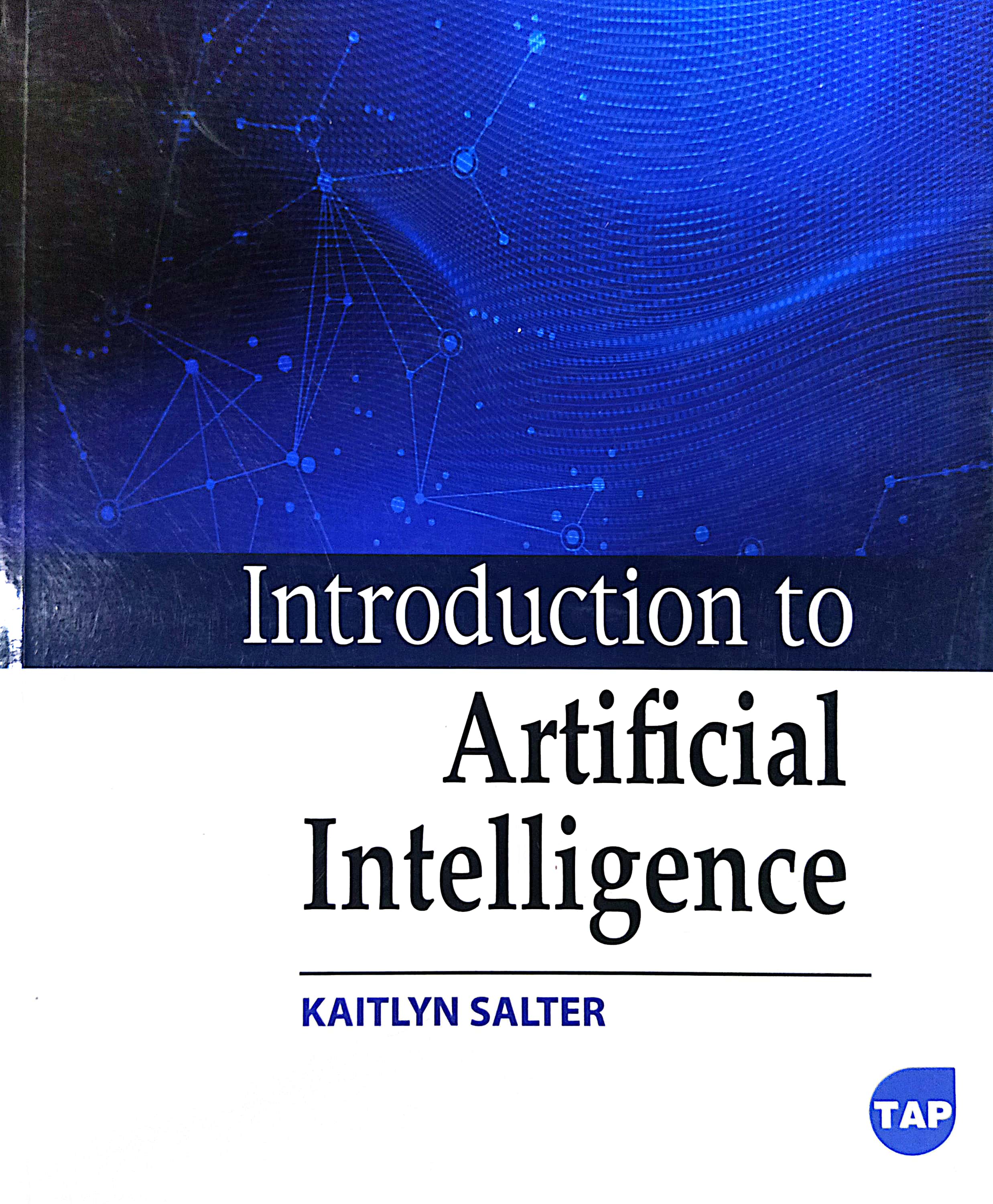 Book cover: Introduction to artificial intelligence