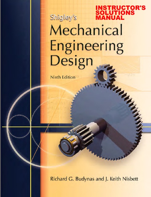 Book cover: Shigley's mechanical engineering design