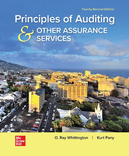 Book cover: Principles of auditing & other assurance services