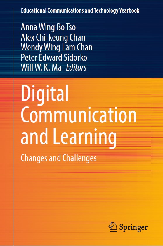 Book cover: Digital communication and learning: changes and challenges.