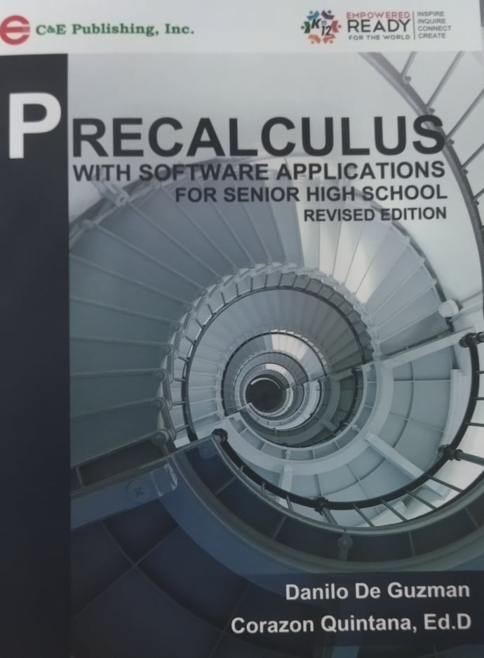 Book cover: Precalculus: with software applications for senior high school.