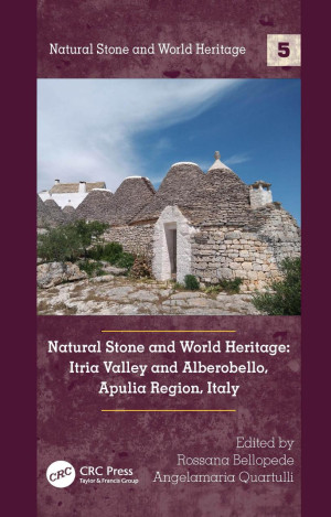 Book cover: Natural stone and world heritage : Itria valley and Alberobello, Apulia region, Italy