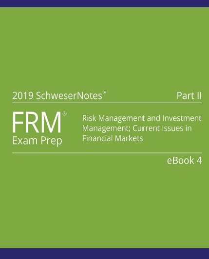 Book cover: FRM II book 4 current issues in financial markets
