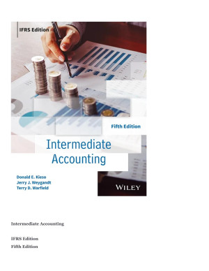 Book cover: Intermediate accounting