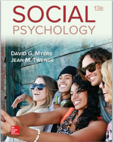 Book cover: Social psychology