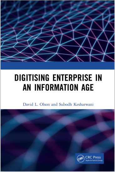 Book cover: Digitising enterprise in an information age