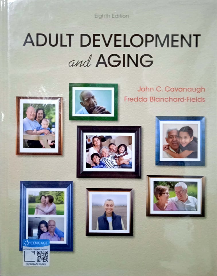 Book cover: Adult development and aging