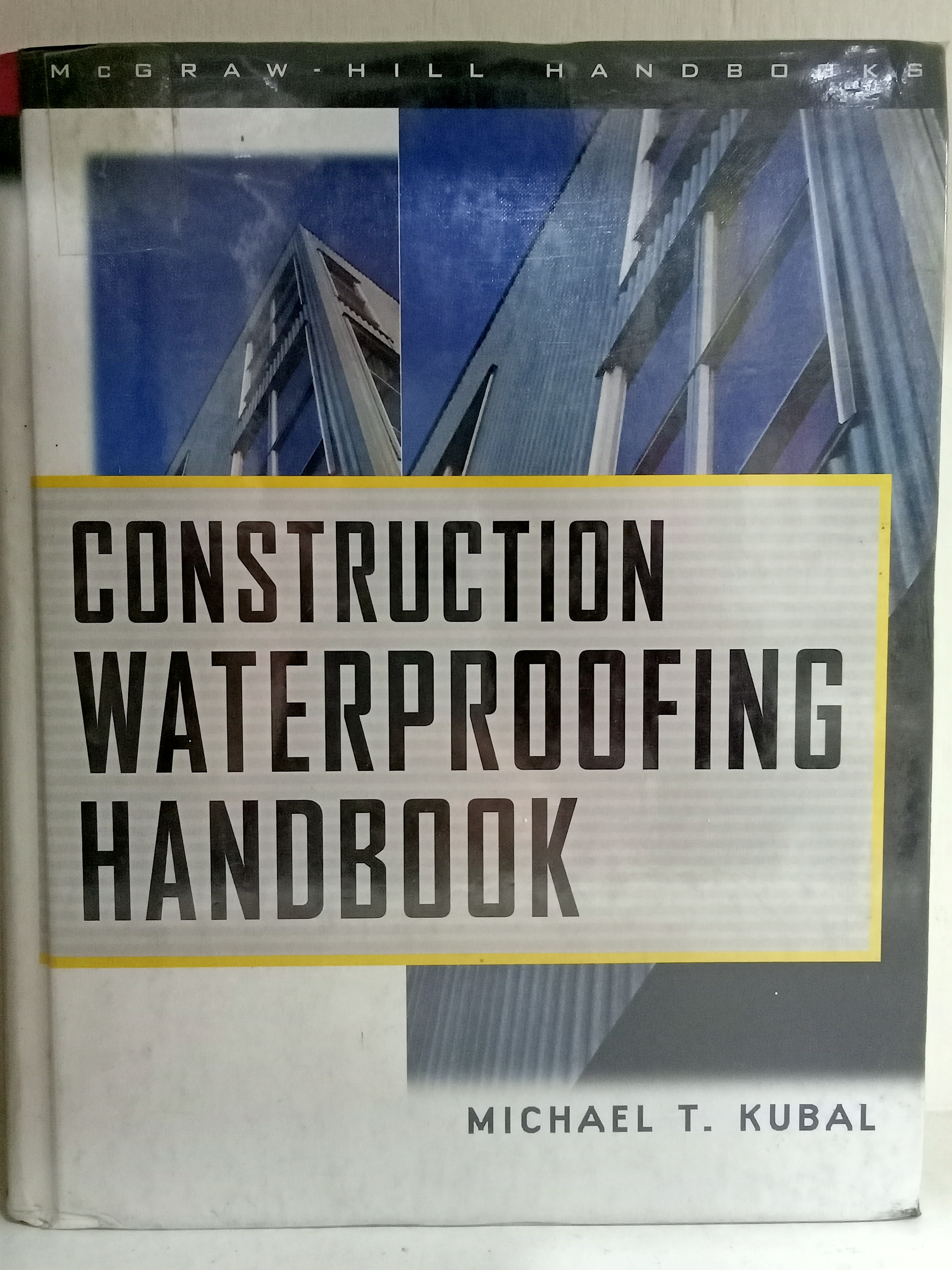 Book cover: Construction waterproofing handbook