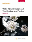Book cover: Wills, administration and taxation law and practice