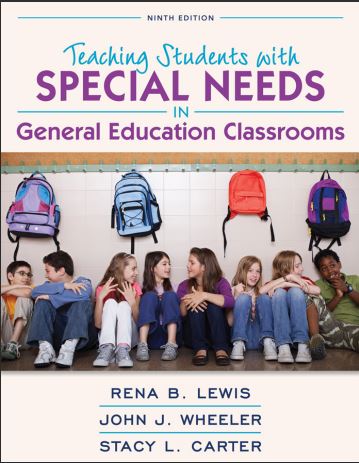 Book cover: Teaching students with special needs in general education classroom.