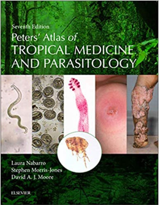 Book cover: 555 Questions in veterinary and tropical parasitology