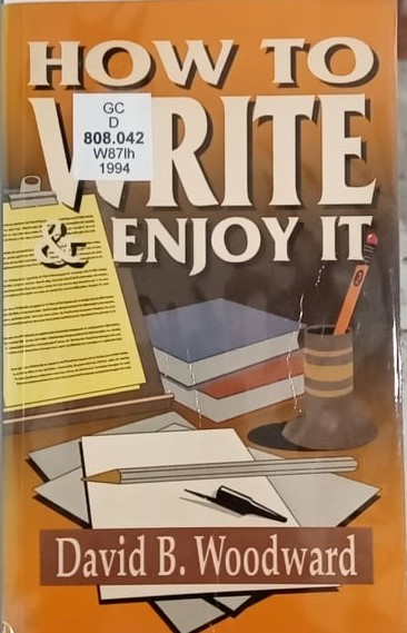 Book cover: How to write and enjoy it