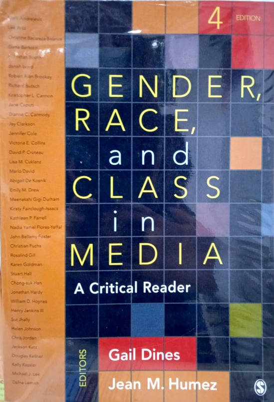 Book cover: Gender, race and class in media