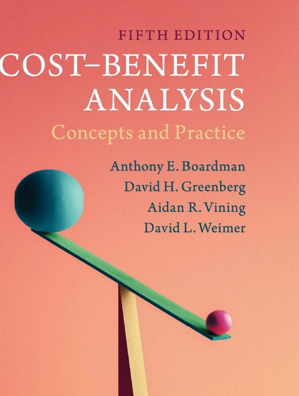 Book cover: Cost–benefit analysis : concepts and practice