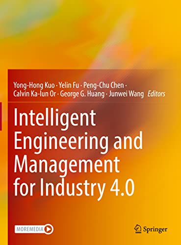Book cover: Intelligent engineering and management for industry 4.0
