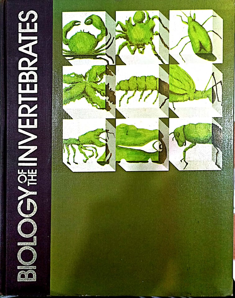 Book cover: Biology of the invertebrates