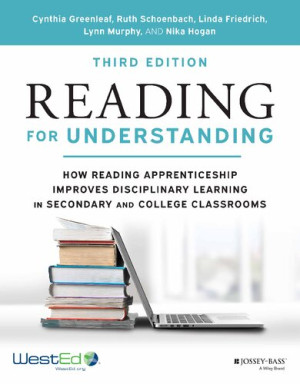 Book cover: Reading for understanding : how reading apprenticeship improves disciplinary learning in secondary and college classrooms