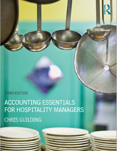 Book cover: Accounting essentials for hospitality managers