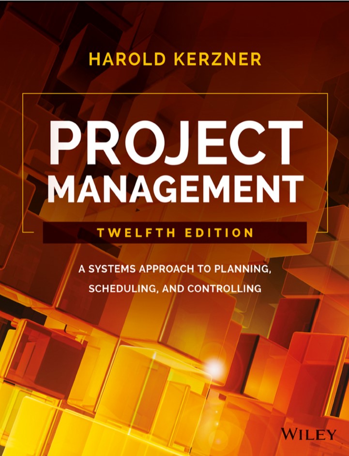 Book cover: Project management : systems approach to planning, scheduling, and controlling