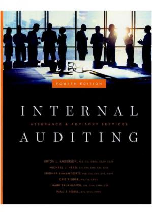 Book cover: Internal auditing : assurance & advisory services