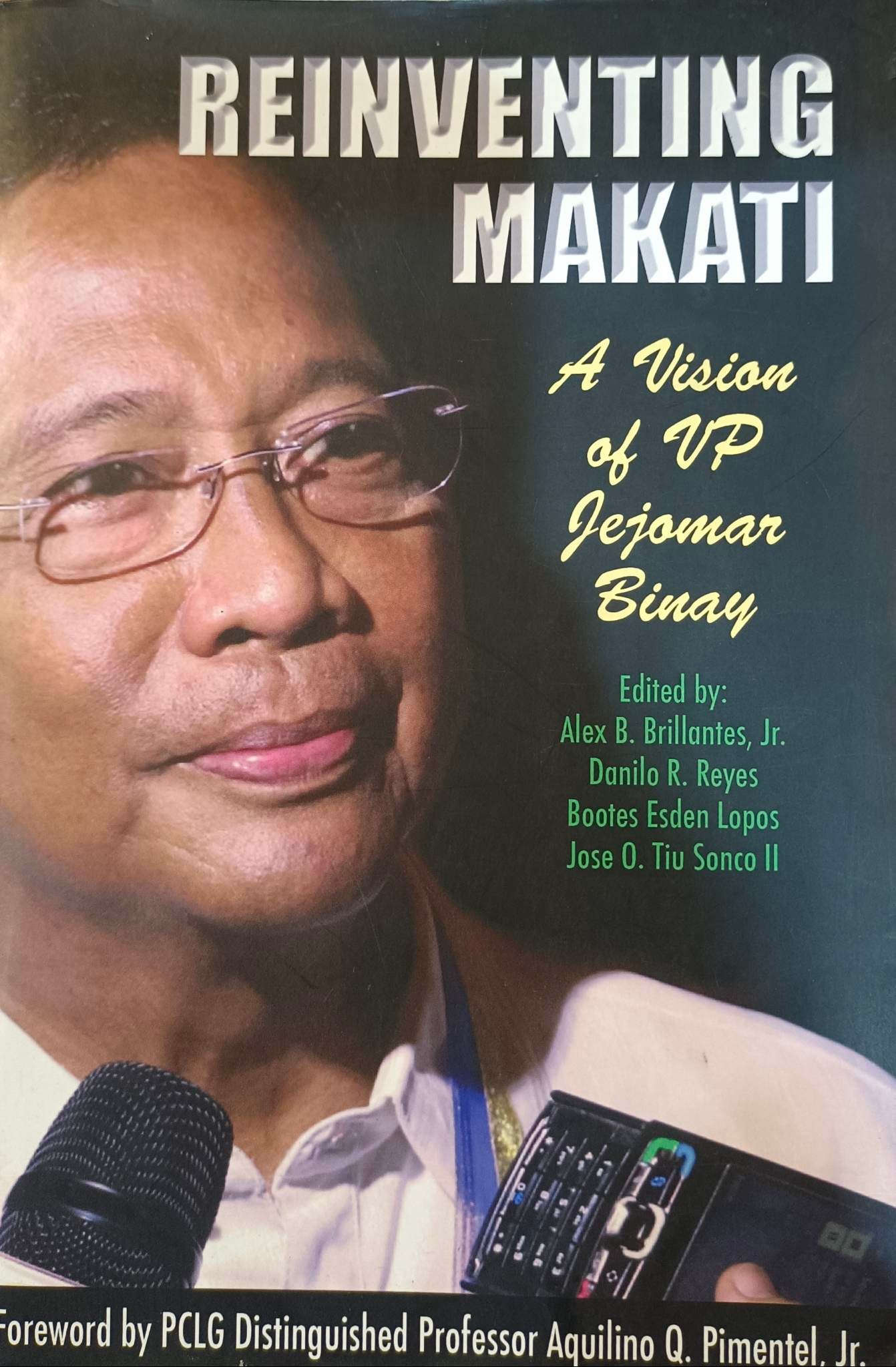 Book cover: Reinventing a local government in the Philippines : the Makati experience
