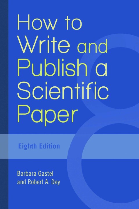 Book cover: How to write and publish a scientific paper