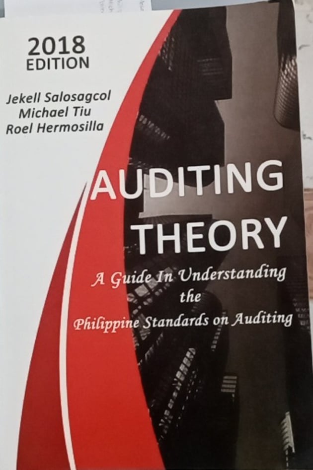 Book cover: Auditing theory: a guide in understanding Philippine standards on auditing