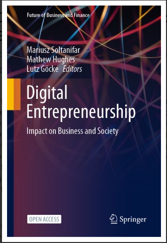Book cover: Digital entrepreneurship : impact on business and society