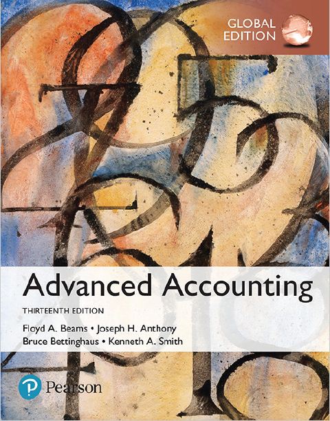 Book cover: Advanced accounting