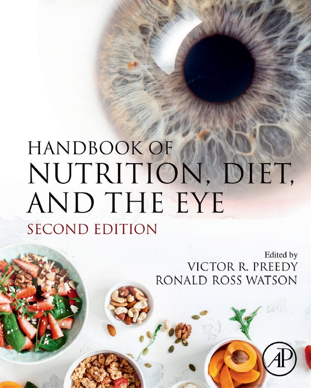 Book cover: Handbook of nutrition, diet, and the eye