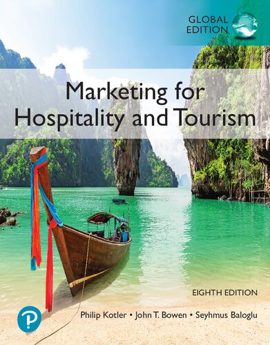 Book cover: Marketing for hospitality and tourism