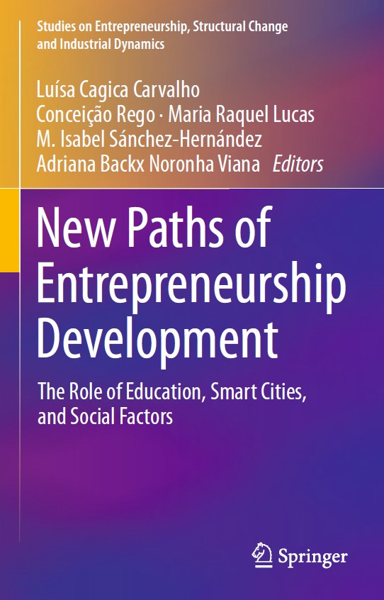 Book cover: New paths of entrepreneurship development : the role of education, smart cities and social factors