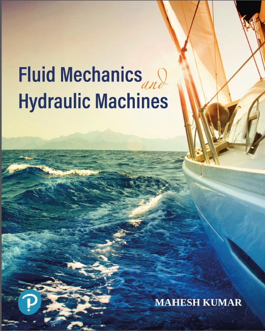 Book cover: Fluid Mechanics and hydraulic machines