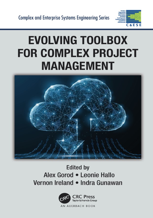 Book cover: Evolving toolbox for complex project management