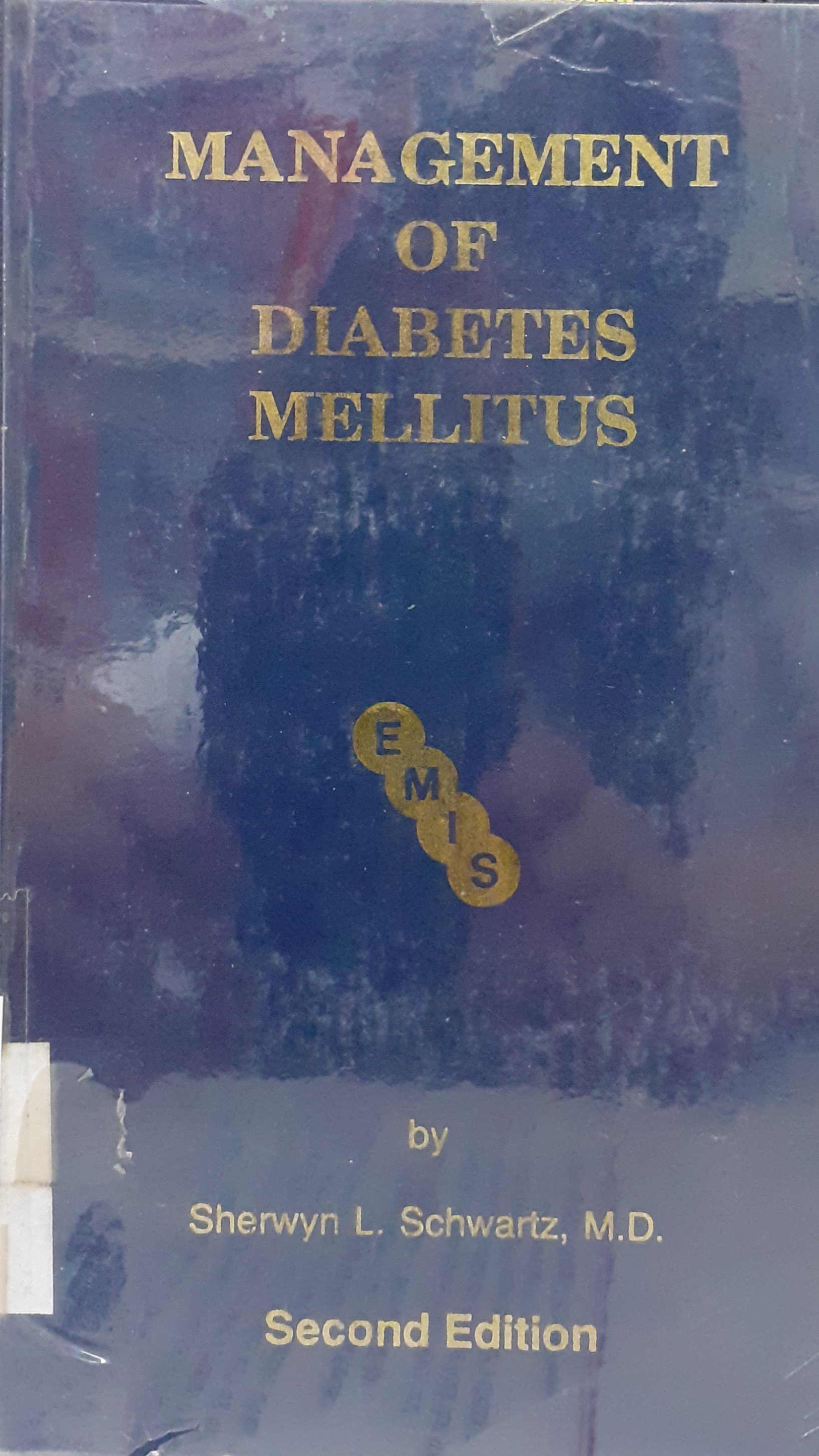 Book cover: Management of diabetes mellitus