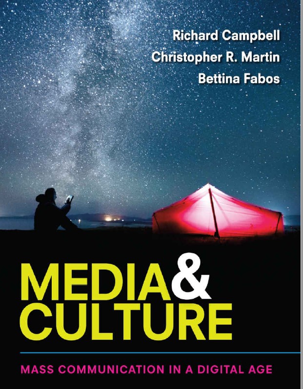 Book cover: Media & culture : mass communication in a digital age.