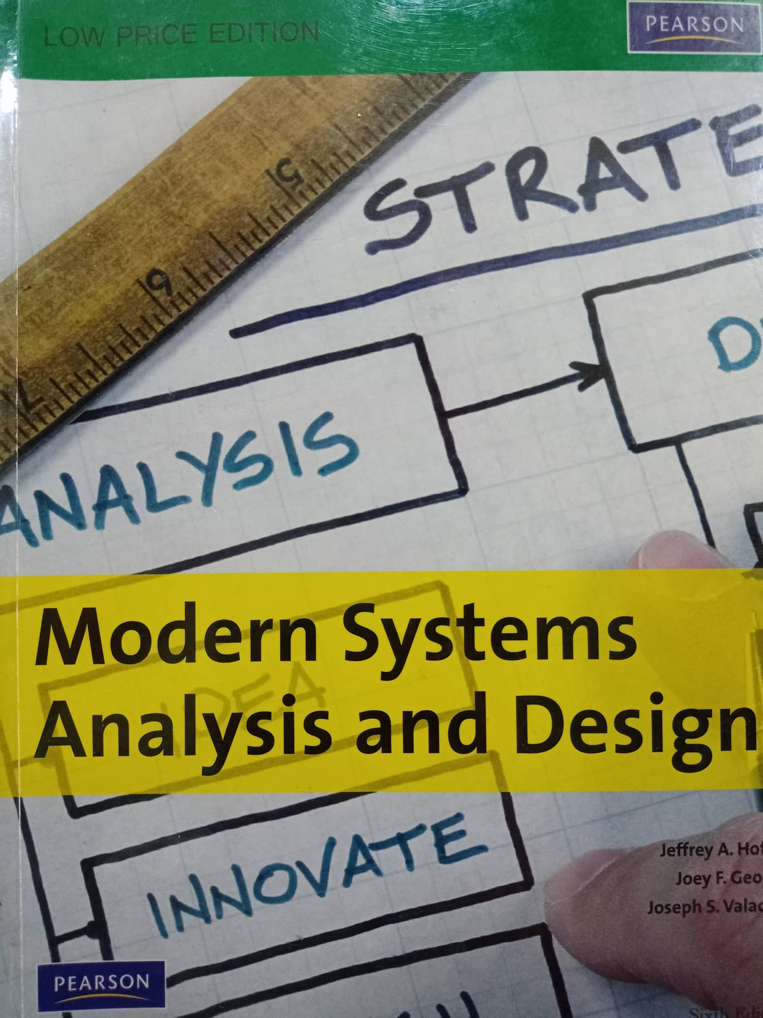 Book cover: Modern systems analysis and design