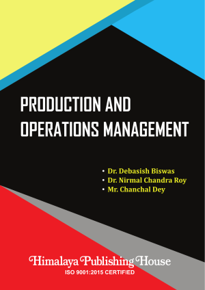 Book cover: Production and operations management