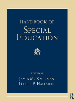 Book cover: Handbook of special education