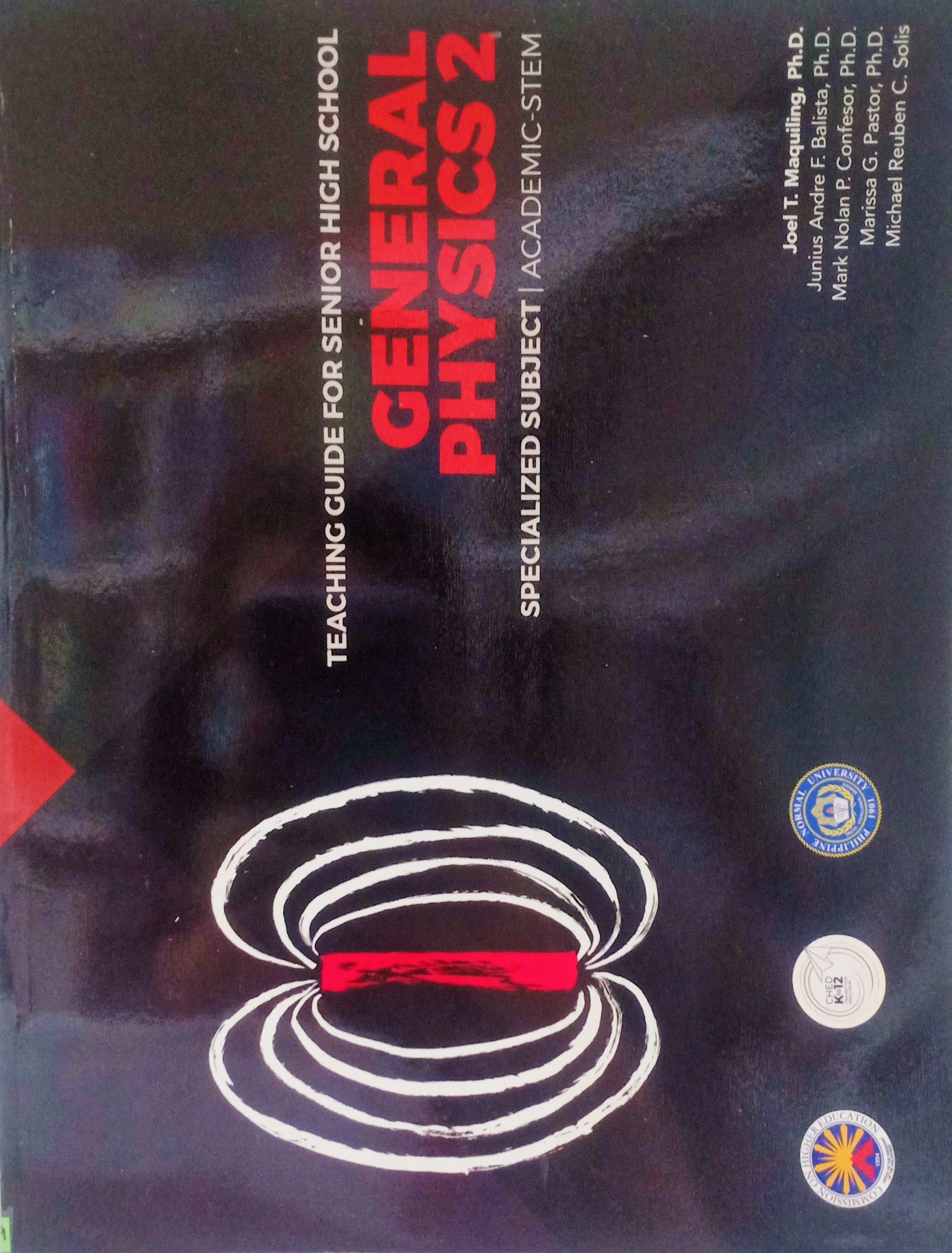 Book cover: Teaching guide for senior high school: general physics 2