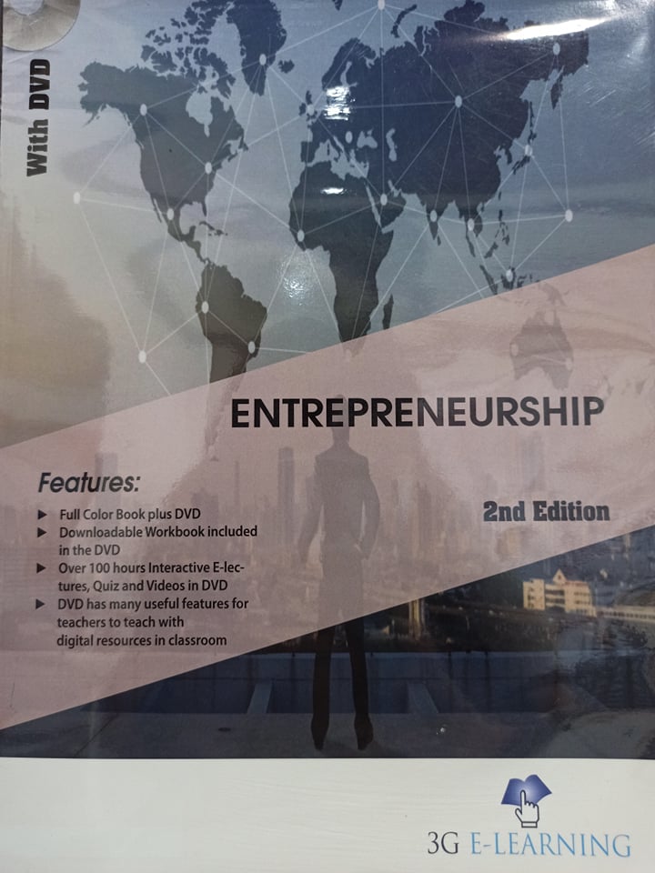 Book cover: Entrepreneurship