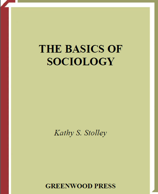 Book cover: The Basics of sociology