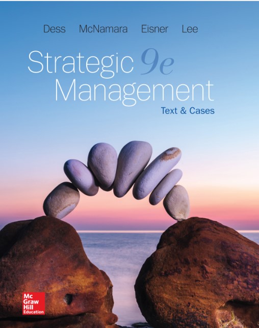 Book cover: Strategic management : text and cases