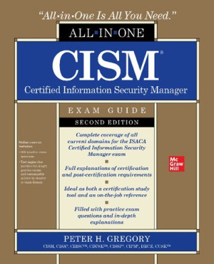 Book cover: Cism® cer tified information security manager : exam guide