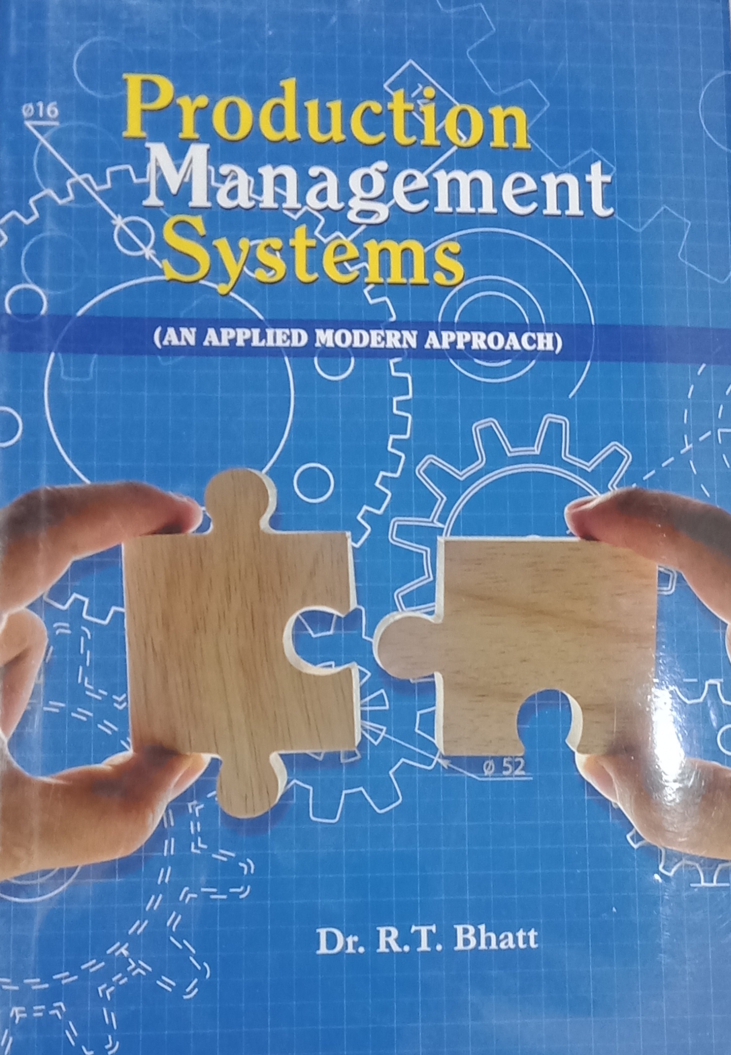 Book cover: Production management system (an applied modern approach)