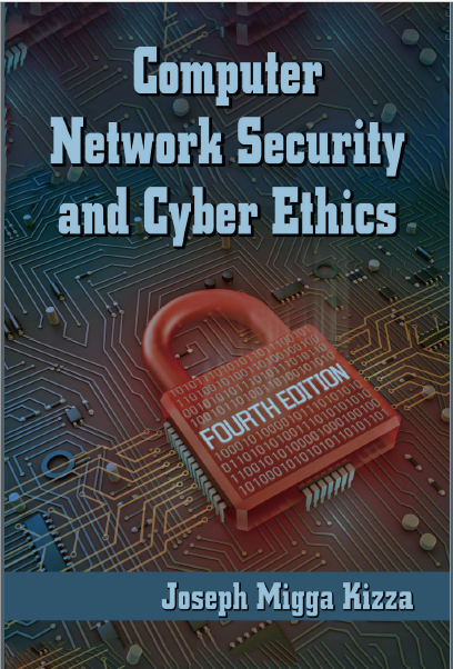 Book cover: Computer network security and cyber ethics